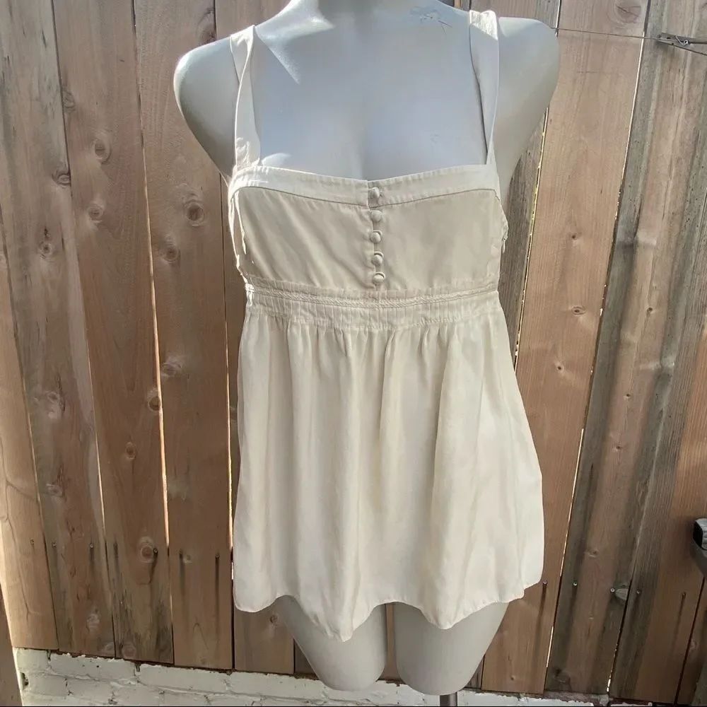J Crew silk sleeves blouse size 8